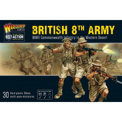 Britische 8. Armee. Bolt Action.