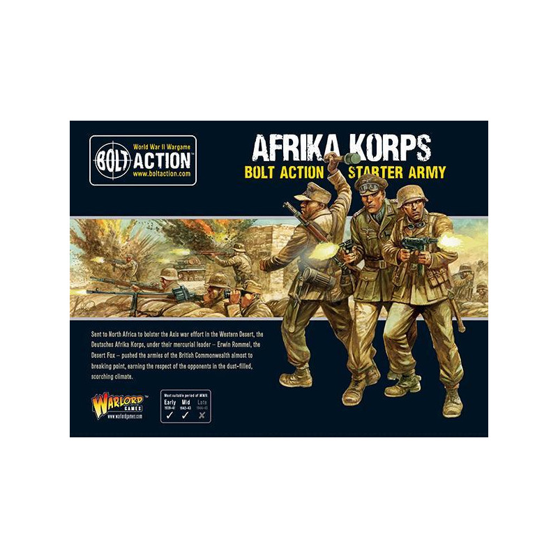 Áfrika Korps. Bolt Action starter army.