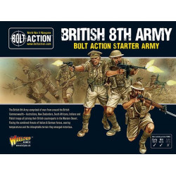 8e armée britannique. Bolt Action armée de départ.