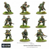 Granaderos alemanes. Bolt Action starter army.