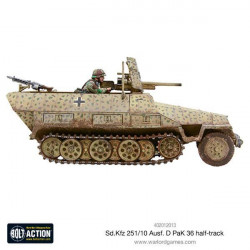 Sd.Kfz 251/10 ausf D (37mm Pak) half-track. Bolt Action.