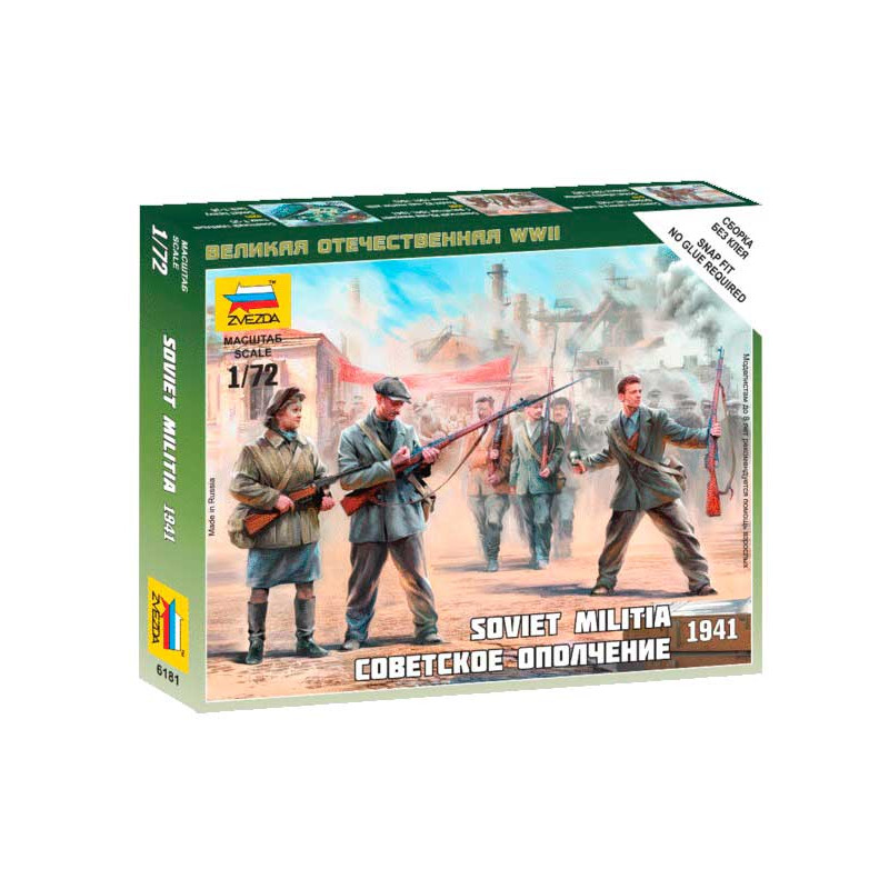 Milicia soviética. ZVEZDA 6181