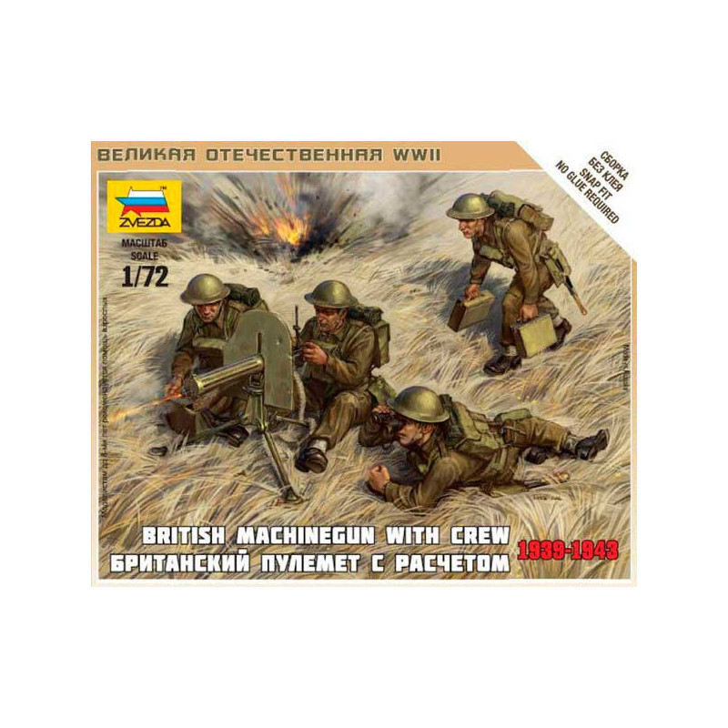 Ametralladora británica Vickers. ZVEZDA 6167