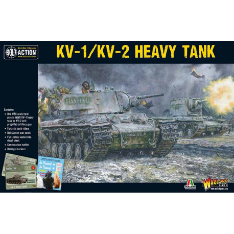 KV 1/2 Heavy Tank. Bolt Action.