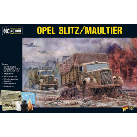 Opel Blitz / Maultier. Bolt Action.