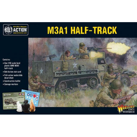 M3A1 Half-track. Bolt Action.