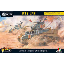 M3 Stuart. Ação do parafuso.