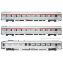 3-unit pack “TEE L’Arbelete”, SNCF. 3-unit pack “TEE L’Arbelete”, SNCF.