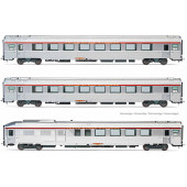 Set de coches “TEE L’Arbelete”. SNCF.