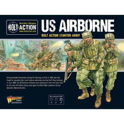 Exército Aerotransportado dos EUA Bolt Action Starter Army.