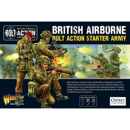 British Airborne. Bolt Action Starter Army.