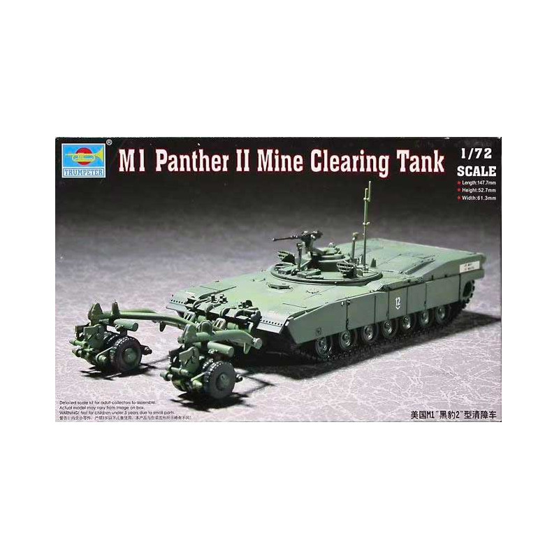 M1 Panther II Mine Clearing Tank. TRUMPETER 07280