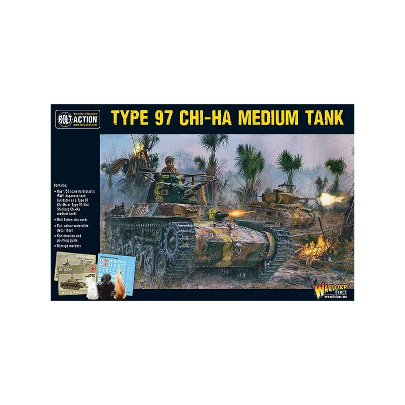 Tanque japonés Chi-Ha. Bolt Action.