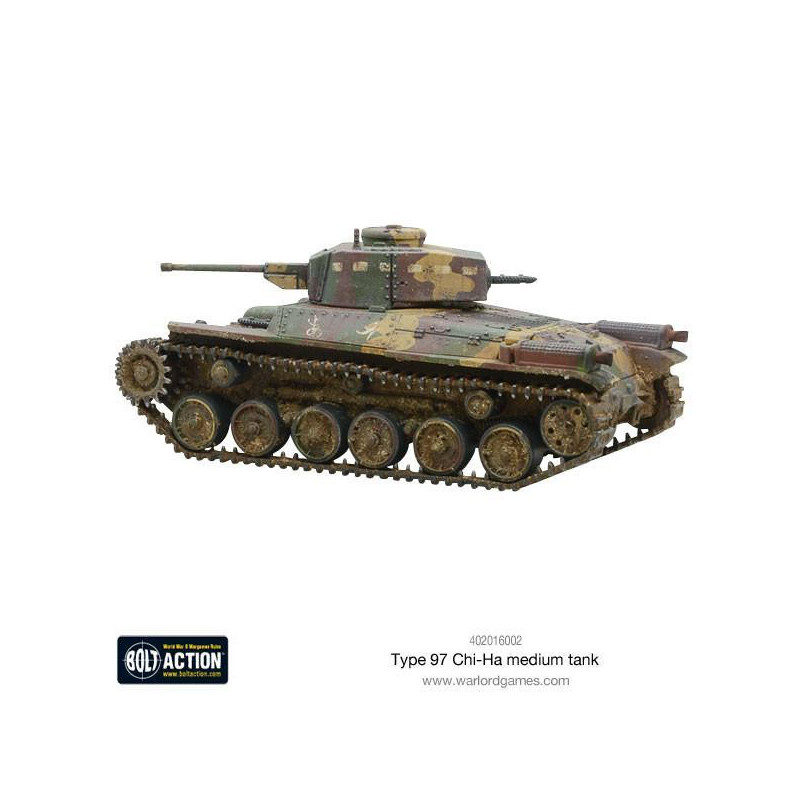 ChiHa Japanese tank. Bolt Action. WARLORD GAMES 402016002