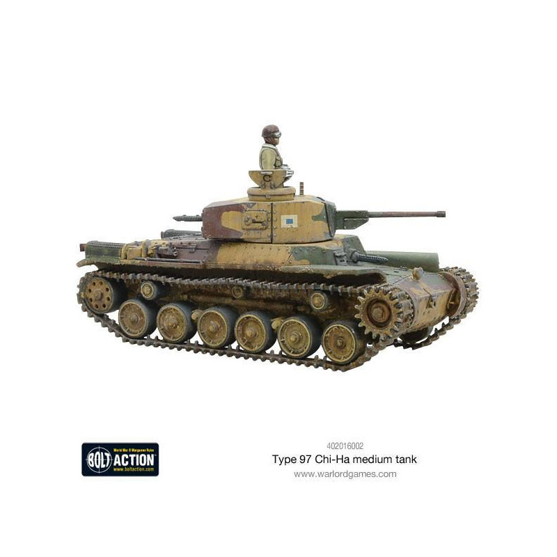 ChiHa Japanese tank. Bolt Action. WARLORD GAMES 402016002