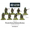 Sección de infantería del ejército francés. Bolt Action. Sección de infantería del ejército francés. Bolt Action.