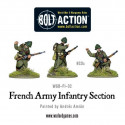 Sección de infantería del ejército francés. Bolt Action. Sección de infantería del ejército francés. Bolt Action.