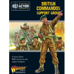 Gruppo di supporto del commando britannico. Bolt Action.