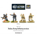 Sección del ejército italiano. Bolt Action.
