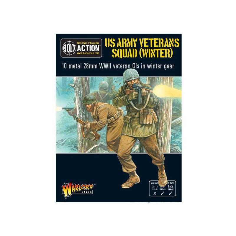 US Army Veterans Squad (Winter). Bolt Action.