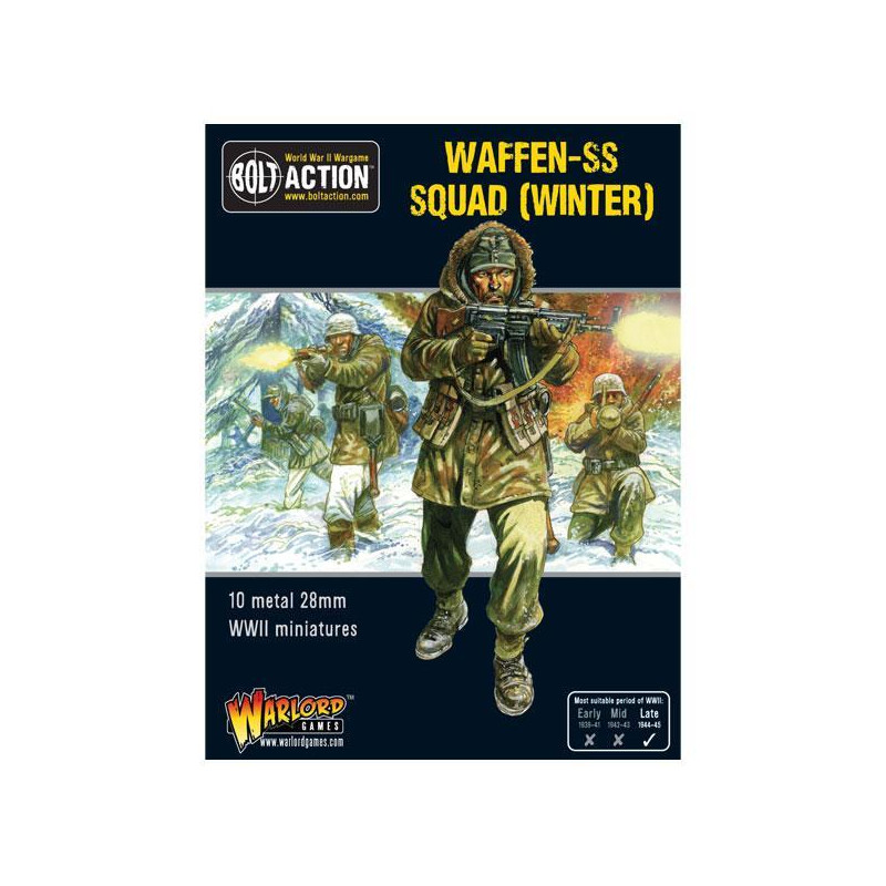 Escuadrón de las Waffen-SS de invierno. Bolt Action.
