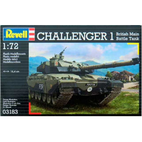 Tanque británico Challenger 1. REVELL 03183