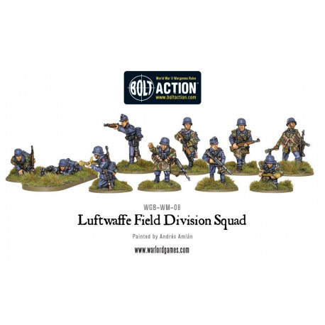 Luftwaffe Field Division Squad. Bolt Action.