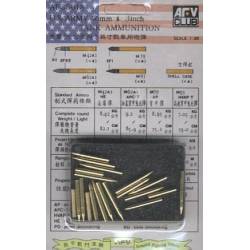 Projéteis de 76 mm e 3 polegadas. USADOS.