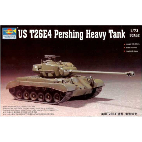 US M26A1 Pershing Heavy Tank. TRUMPETER 07287