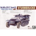 Semioruga alemán Sd. Kfz. 251/7 Ausf. C. AFV CLUB 35077