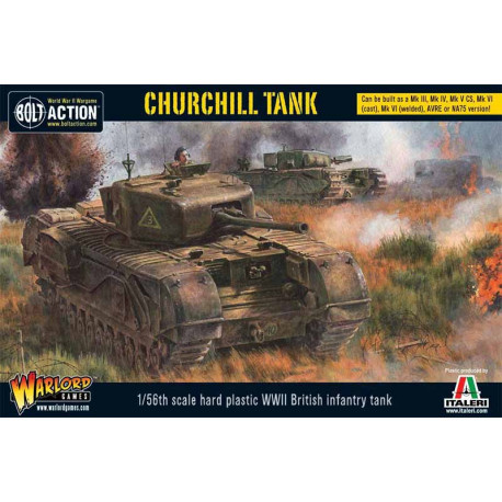 Churchill Tank. Bolt Action.