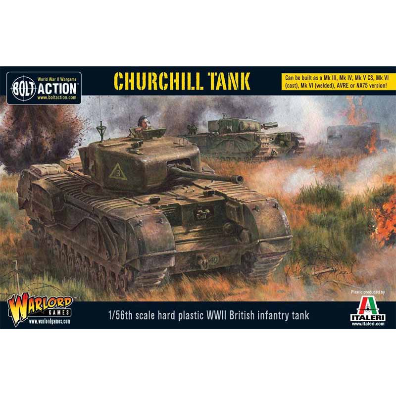 Tanque Churchill. Bolt Action.