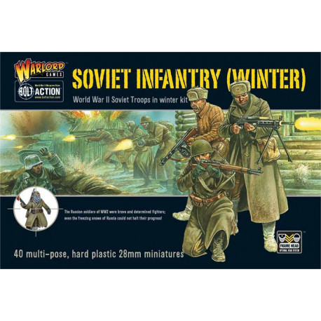 Infantería de invierno soviética. Bolt Action.