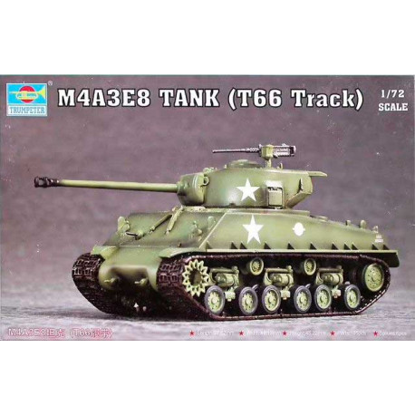 M4A3E8 tank. TRUMPETER 07225