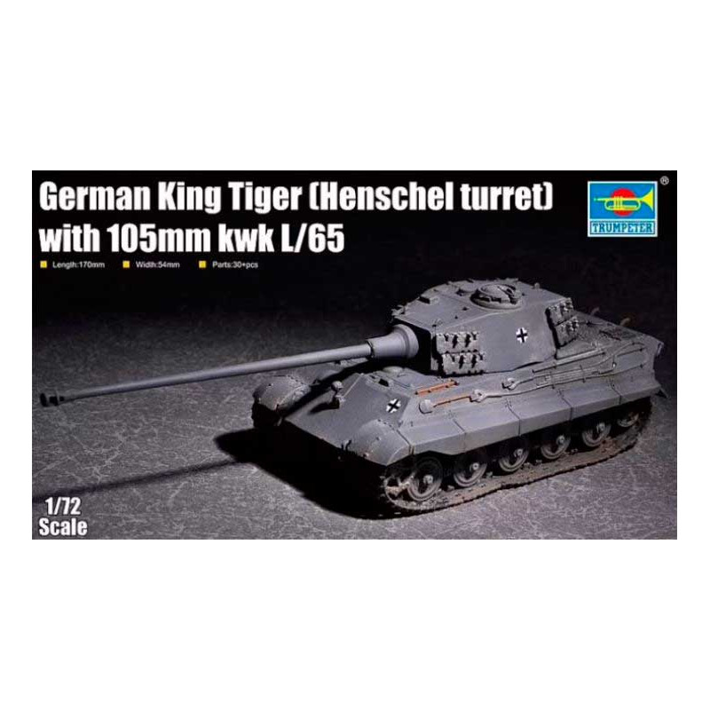 King Tiger (Henschel turret). TRUMPETER 07160