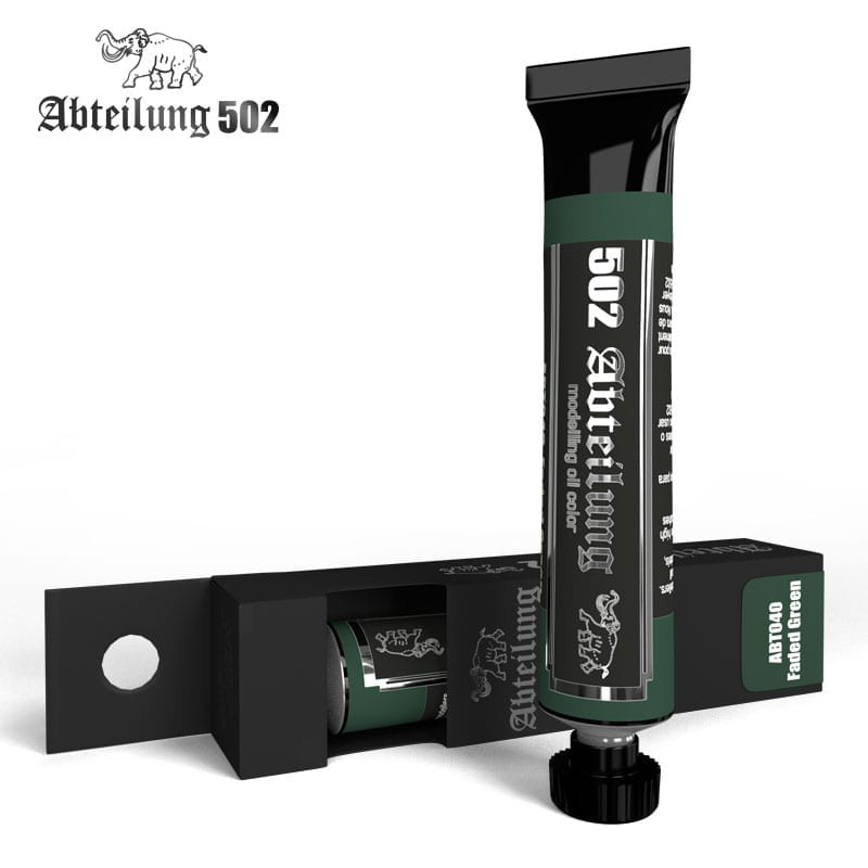 Pintura al óleo, verde desteñido, 20 ml. Pintura al óleo, verde desteñido, 20 ml.