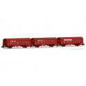 Set of JPD coaches ''Toro y Betolaza'', RENFE.