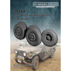 Roues lestées pour Ford MUTT M151.
