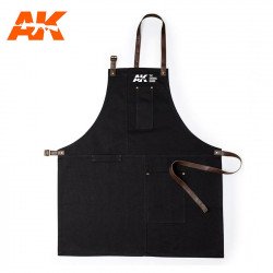 AK official apron black.