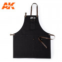 Delantal oficial AK negro. Delantal oficial AK negro.