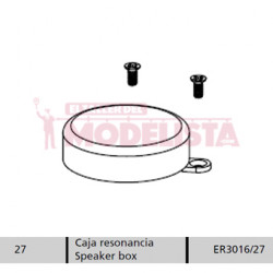 Sound chamber for locomitves 7200 RENFE.