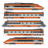 TGV PSE, Rama 69, 5 coches. SNCF. TGV PSE, Rama 69, 5 coches. SNCF.