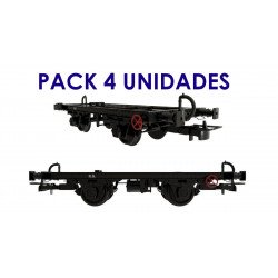 Unified frame with vacuum brake, RENFE (x4).