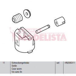 Worm gear. Series 252.