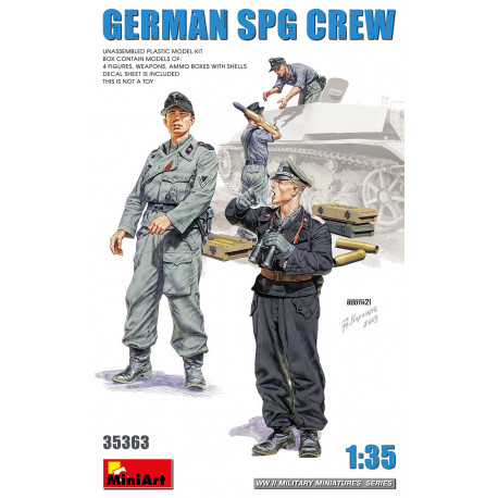 German SPG crew.