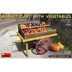Carrello con verdure.