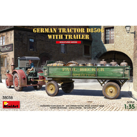 German tractor D8506.