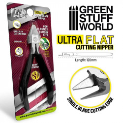 Ultra flat cutting nipper.