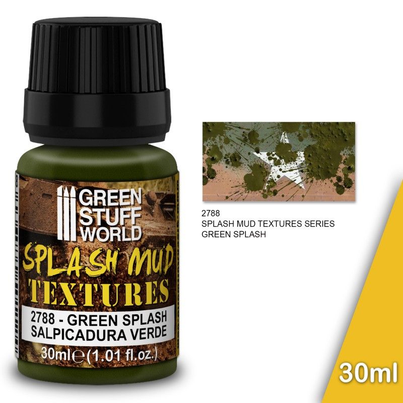 Pasta textura acrílica "barro salpicado verde" (30ml). Pasta textura acrílica "barro salpicado verde" (30ml).