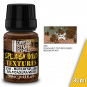 Pasta textura acrílica "barro salpicado marrón" (30ml). Pasta textura acrílica "barro salpicado marrón" (30ml).